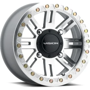 Vision Wheel ATV – 356 MANX BL2 – Polished – 14″x7″ 13mm – Summer Wheels – 356BLA147156ACMFMR44